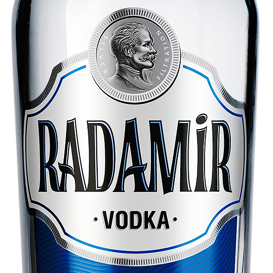 RADAMIR — Дизайн серии водок